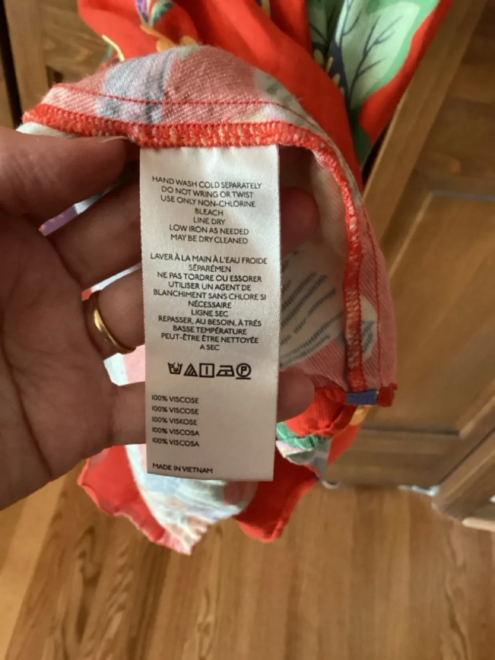 Strapless Red Anthropologie Maxi Dress - Picture 6 of 6